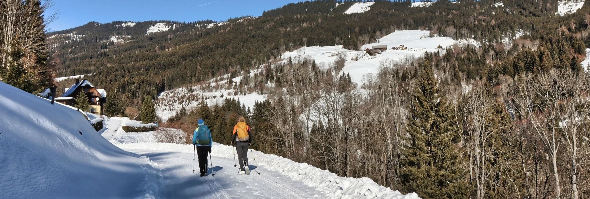 Winter Hiking From Kalwang to Wald am Schoberpaß with the Liesingtal in view - Touren-Impression #1 | © Weges OG