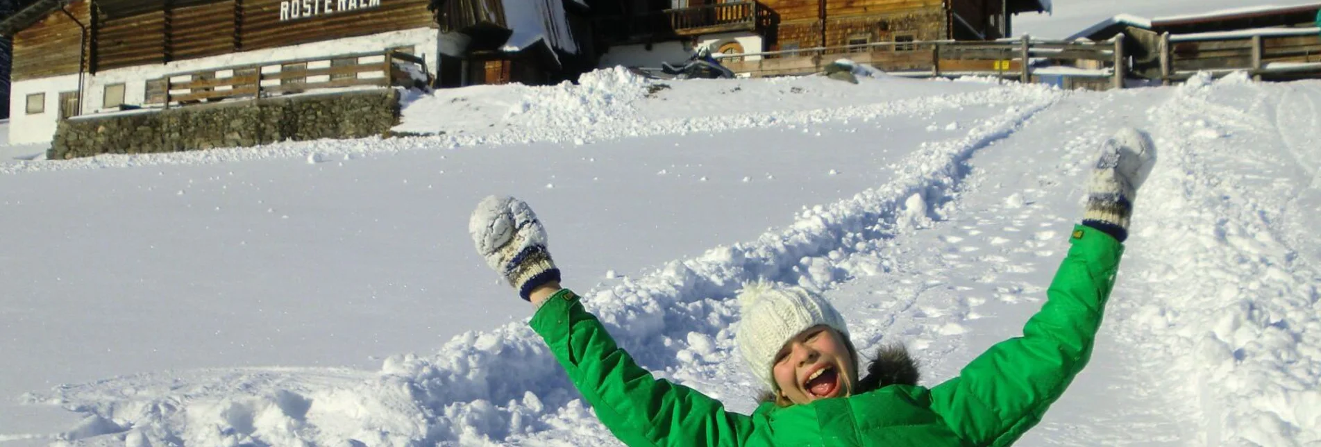 Sledding Snowtubing & Tobogganing Rösteralm - Touren-Impression #1 | © Stoanerhof