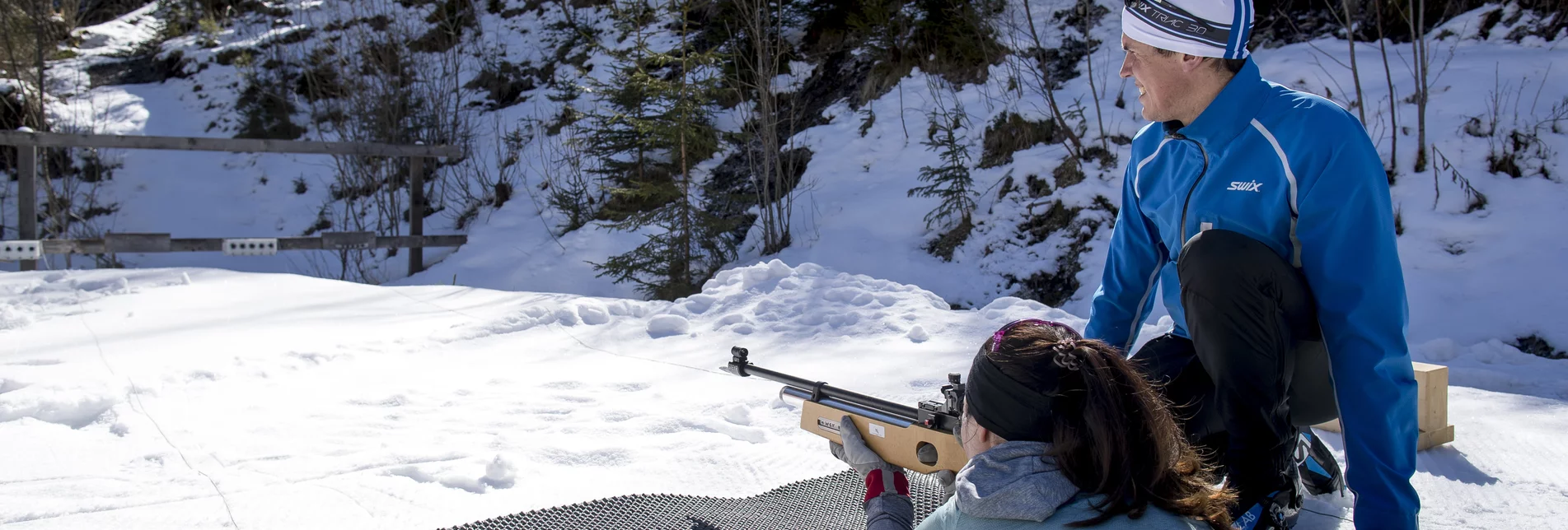 PackageBiathlon on the Joglland cross-country ski trail - 