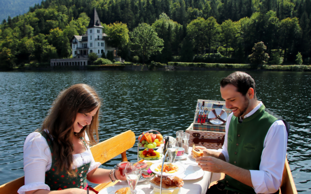 Aperitif, Grundlsee, Aperitif-Genuss | © Schifffahrt Grundlsee / Astrid Eder