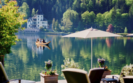 Plättengenuss, Grundlsee, Aussicht von Terrasse | © Seehotel Grundlsee