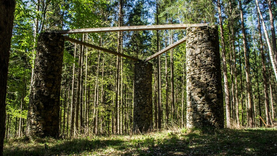 Galgenwald_Dreieck im Wald_Oststeiermark | © Alexandra Wagner