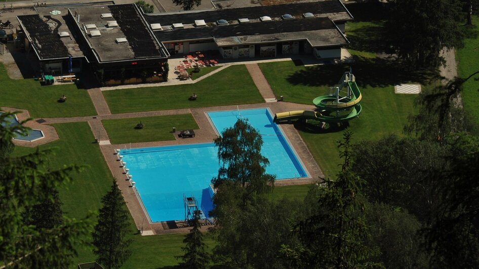 Freibad von oben | © Tourismusverband Murau