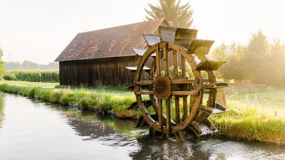 Wasserrad bei der Mühle | © TV Region Graz - Mias Photoart