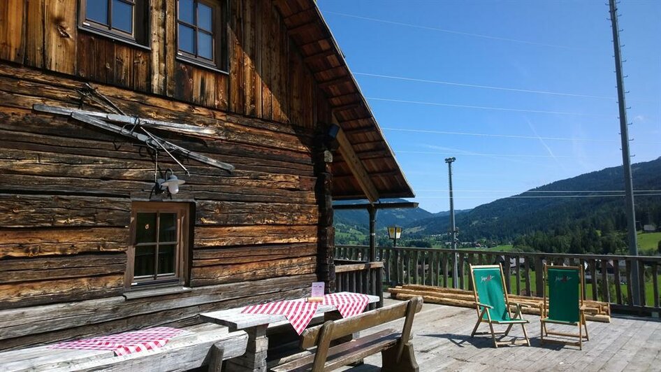 Terrasse JagaAlm | © JagaAlm