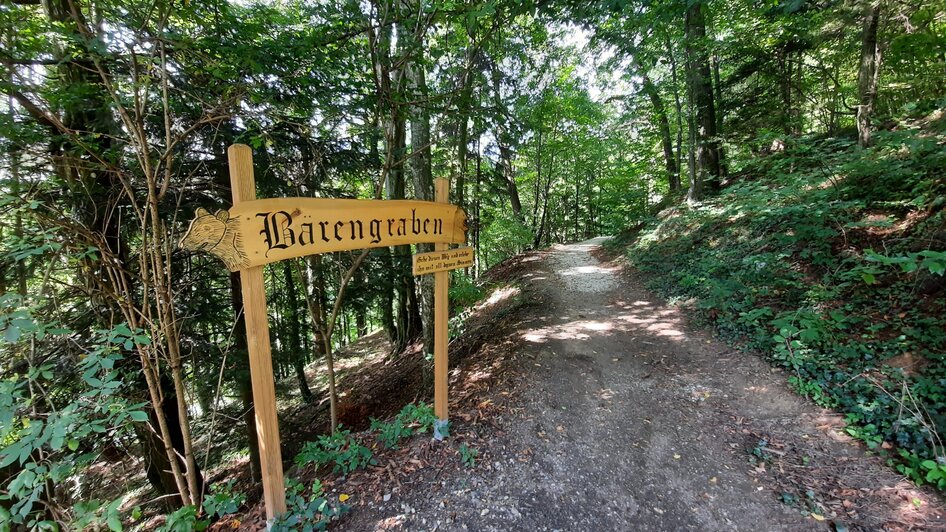 Wegweiser Bärengraben | © Oststeiermark Tourismus