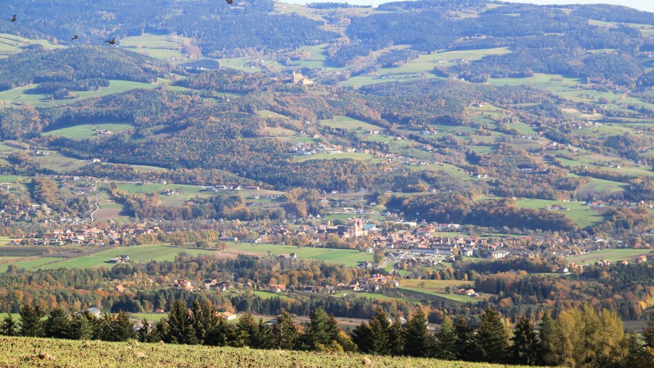 Rastplatz Jochbauer Höhe_Aussicht_Oststeiermark | © Hermann Auerbäck