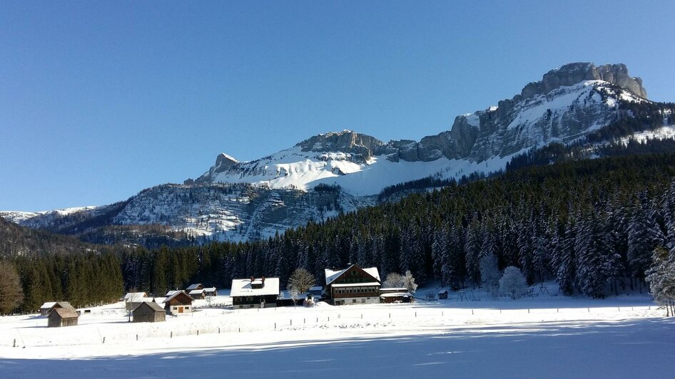 Blaa Alm, Altaussee, Winter Almgebiet | © Petra Kirchschlager